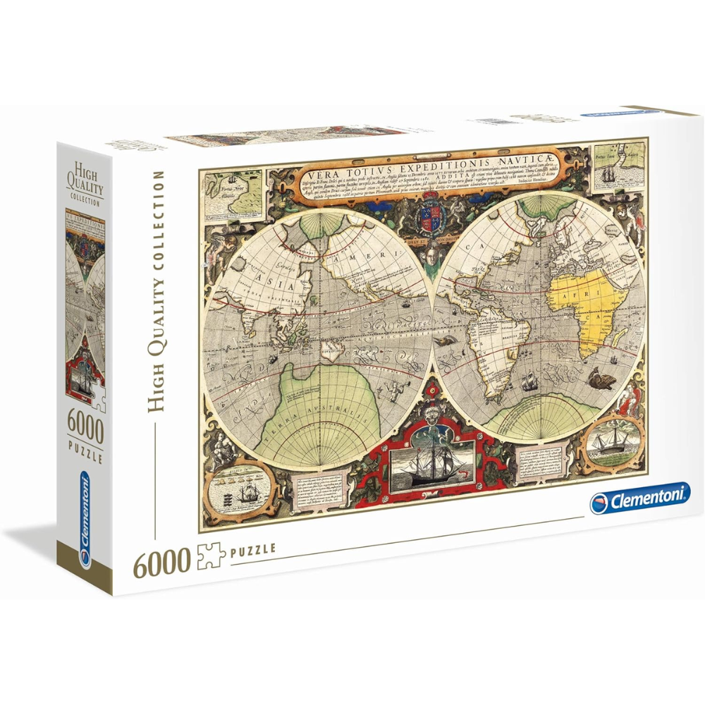 Puzzle Antique Nautic Map 6000 Teile