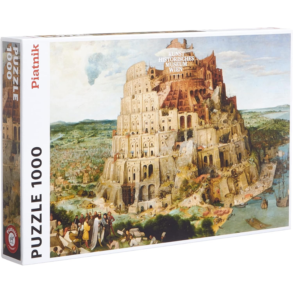 Puzzle Bruegel - Tower of Babel, 1000 Teile