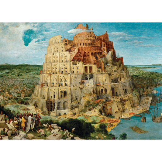 Puzzle Bruegel - Tower of Babel, 1000 Teile