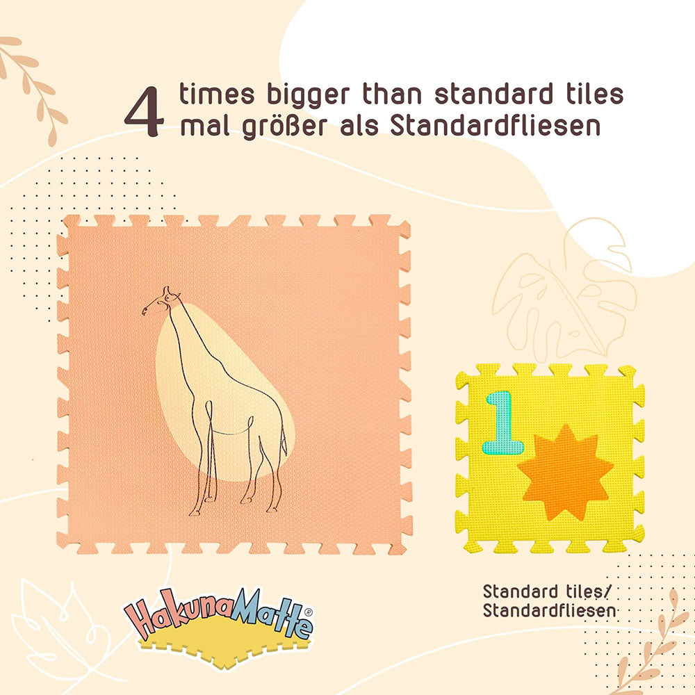 XXL Puzzlematte, Jungle Sunset 1.8 x 1.2 m