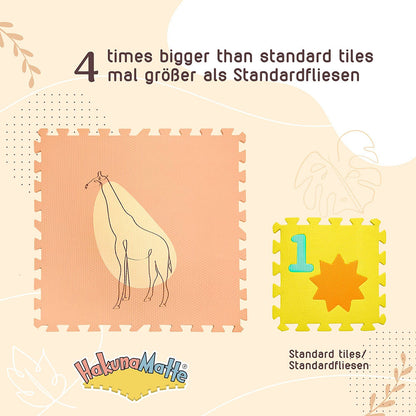 XXL Puzzlematte, Jungle Sunset 1.8 x 1.2 m