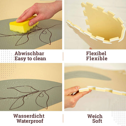 XXL Puzzlematte, Jungle Sunset 1.8 x 1.2 m