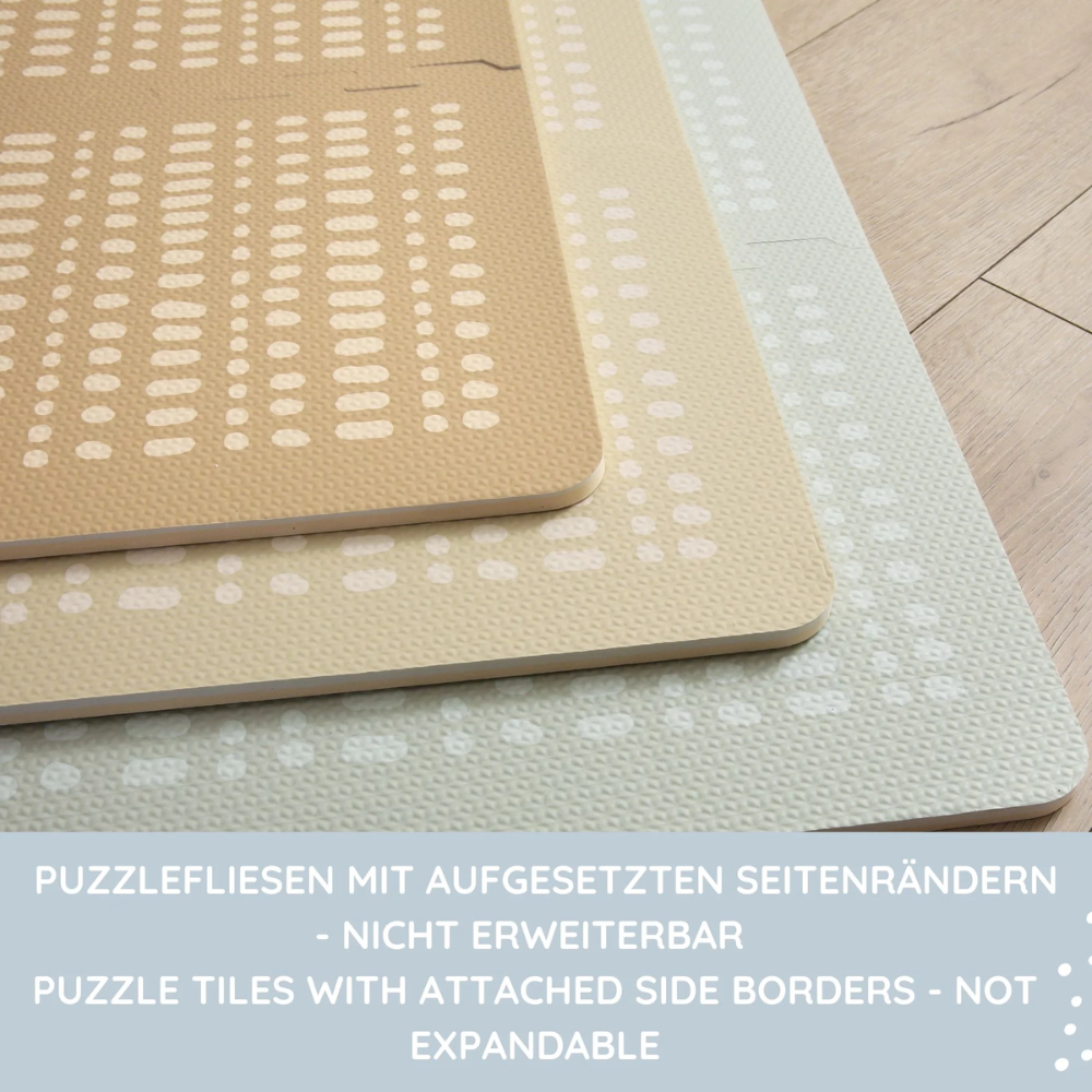 XL Puzzlematte, Hygge, Grau, 1.8 x 1.2 m