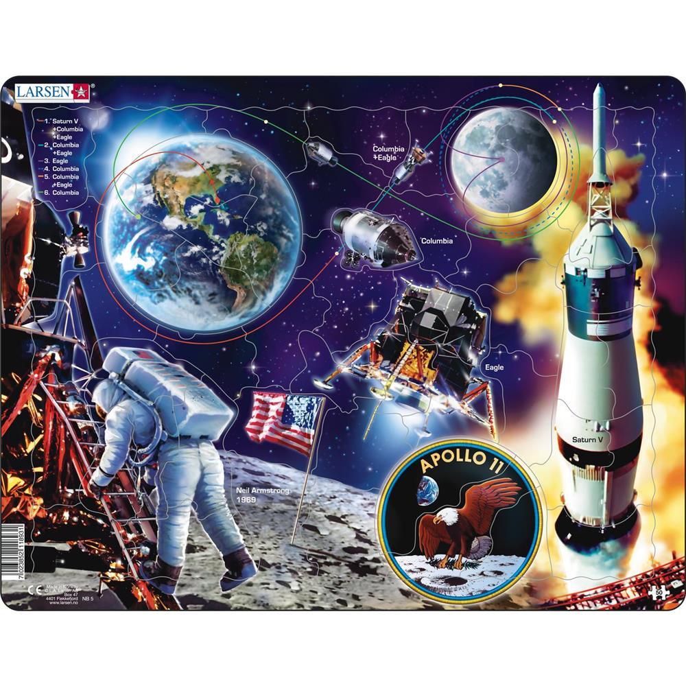 Puzzle Apollo 11, 50 Teile