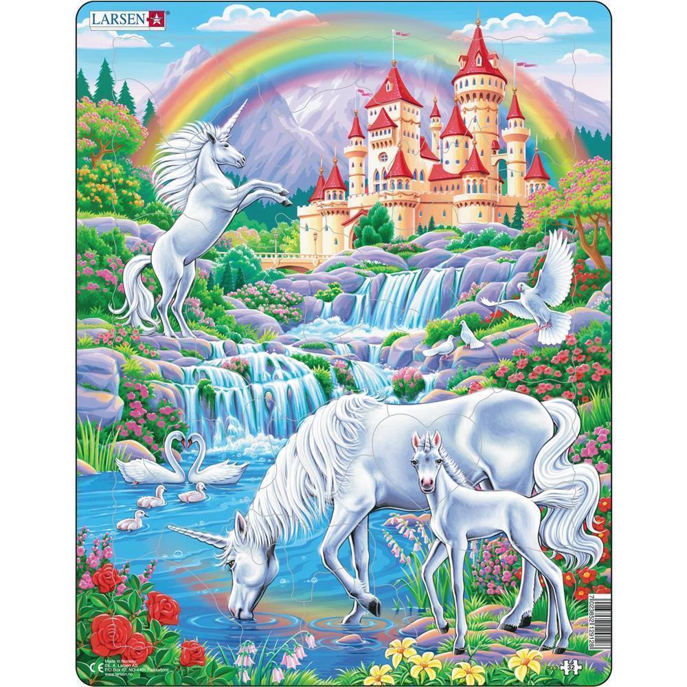 Puzzle Einhorn, 32 Teile