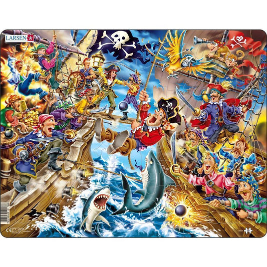 Puzzle Piratenschlacht, 39 Teile