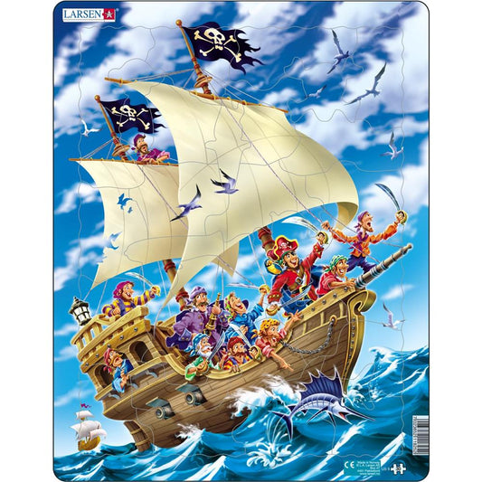 Puzzle Piraten, 30 Teile